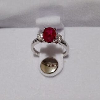 1.5 carat Ruby Ring